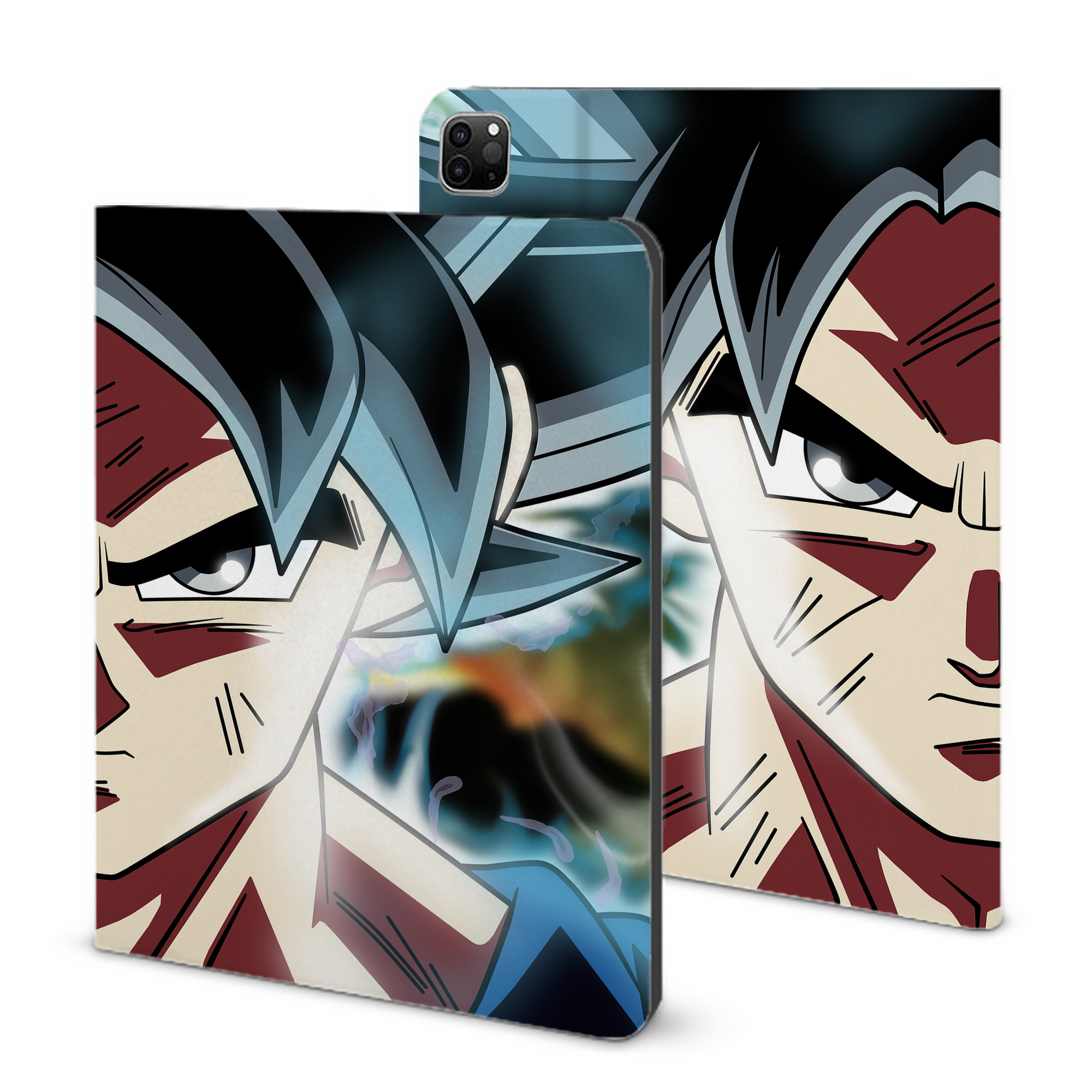 （画像用） ドラゴンボール DRAGON BALL IPad ケース ブック型 PUレザー TPU 耐衝撃 軽量 薄型 ペン収納なし 全面保護 IPad 各モデル対応